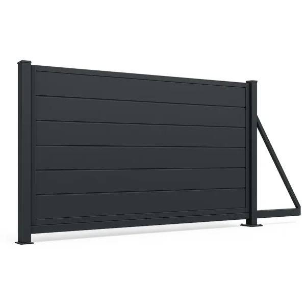Brama panelowa przesuwna